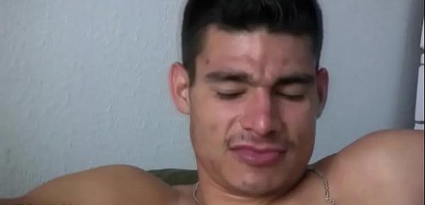  Hot muscle top gets toped by another gay Mexican latino bareback